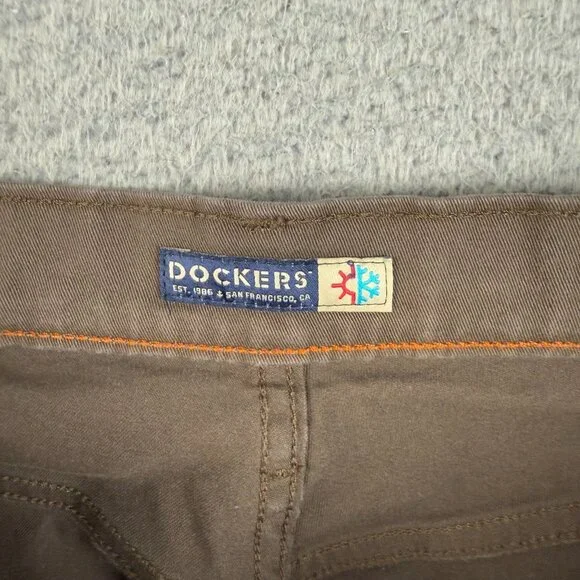 Dockers 33x32 Jean Cut All Seasons Tech Pants Comfort Waistband Straight Fit - Picture 4 of 9